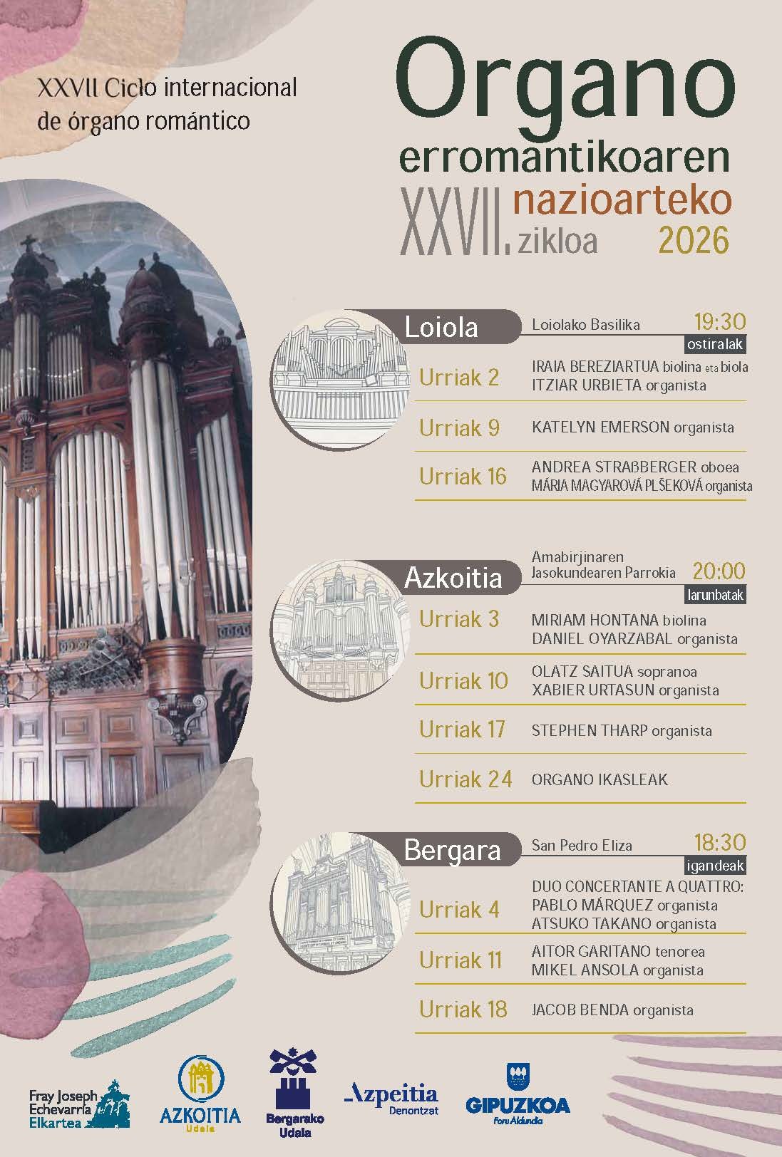 27. Organo Erromantikoaren Zikloa