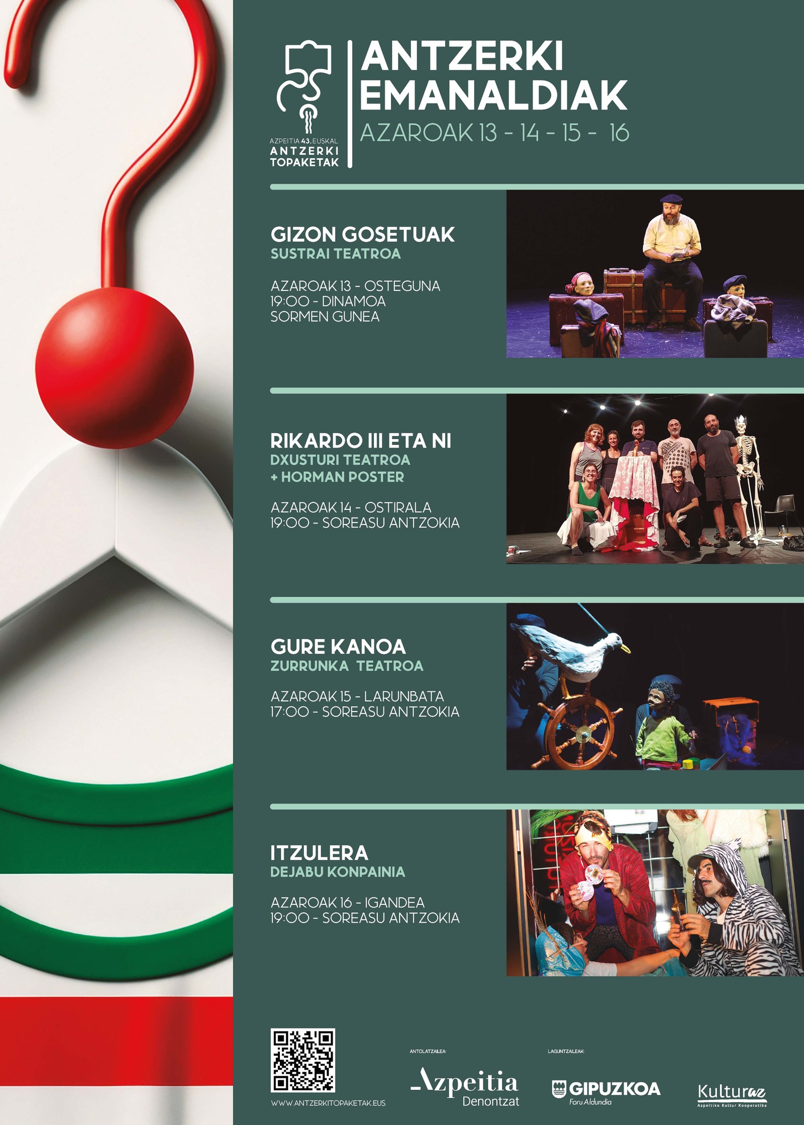 43. Euskal Antzerki Topaketak: 'Gure kanoa'