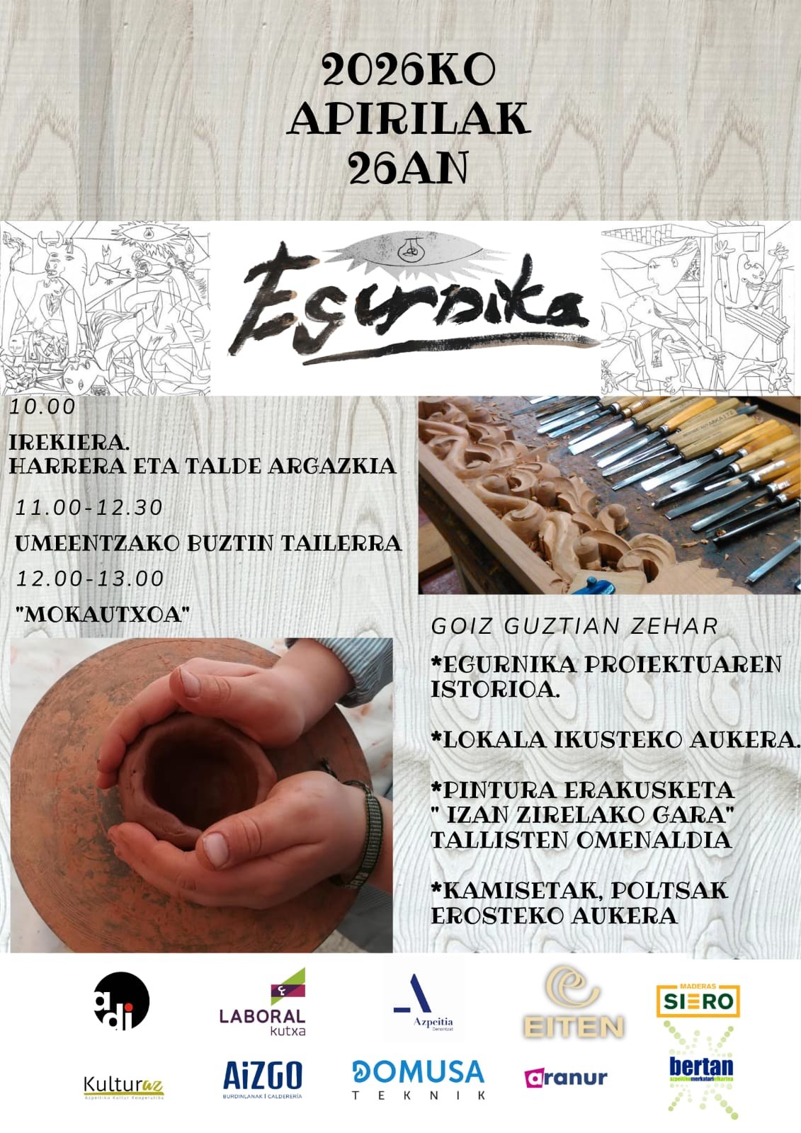 Egurnikaren lokalaren inaugurazioa