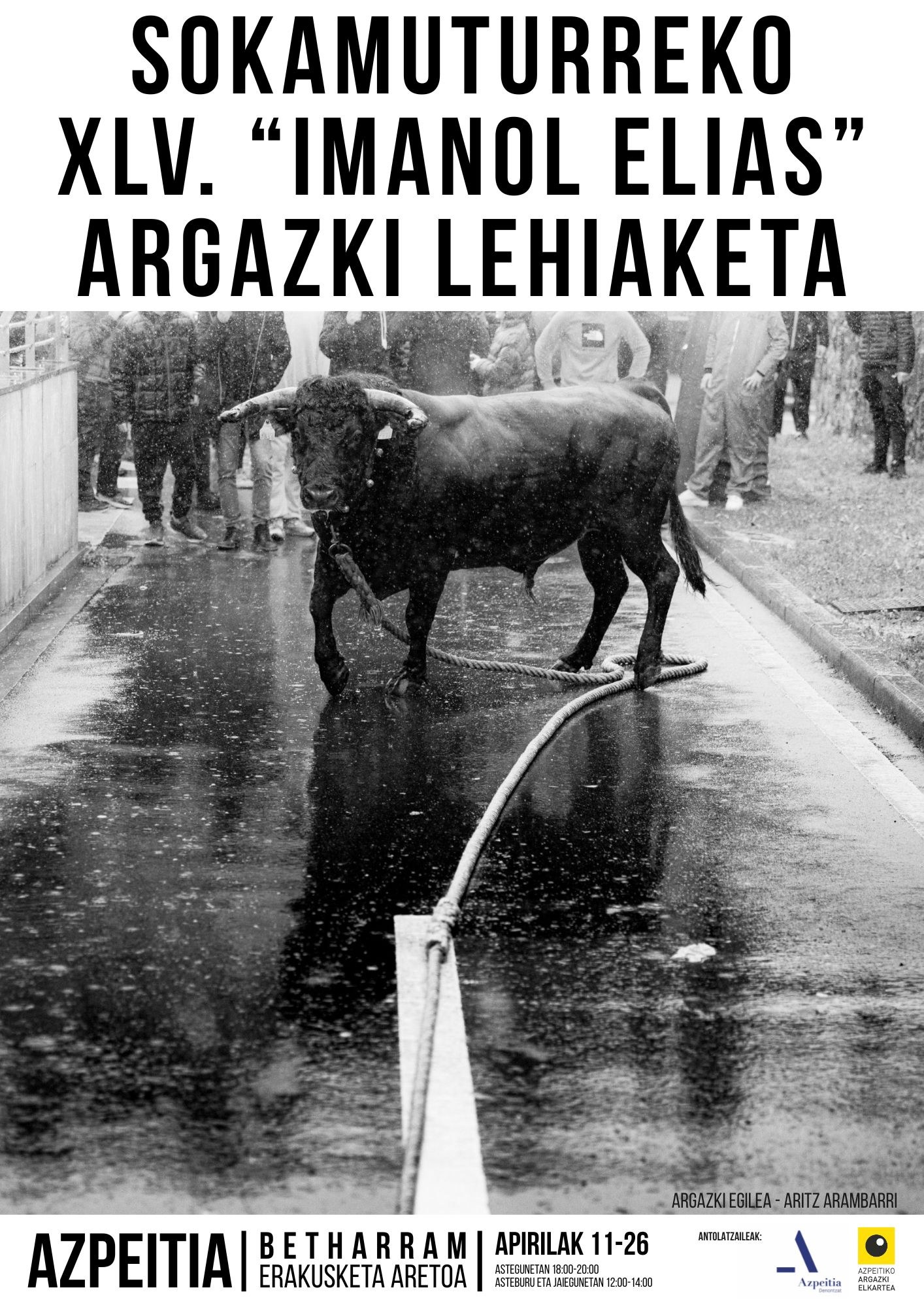 Imanol Elias argazki lehiaketaren erakusketa