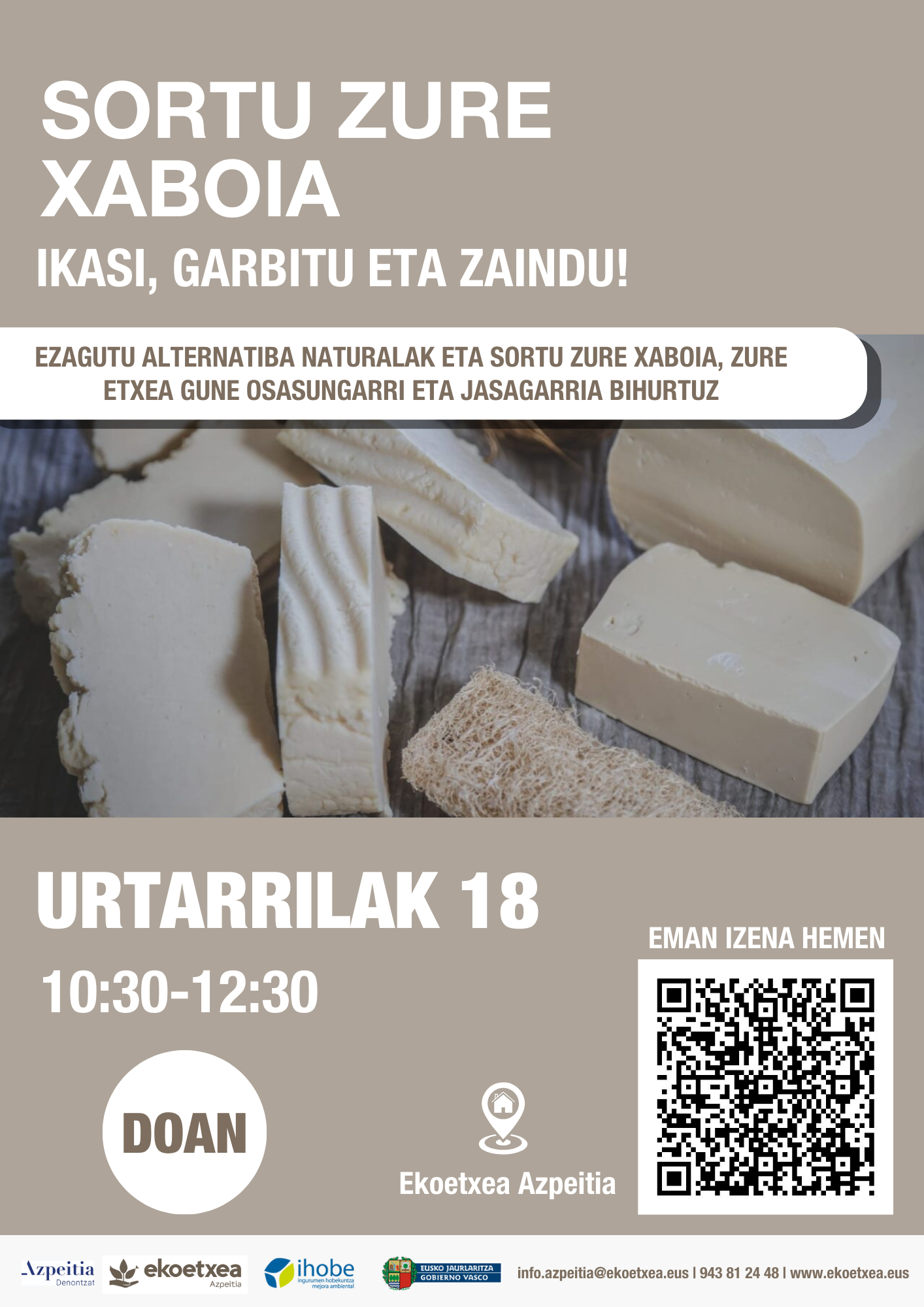 Jarduera: Sortu zure xaboia