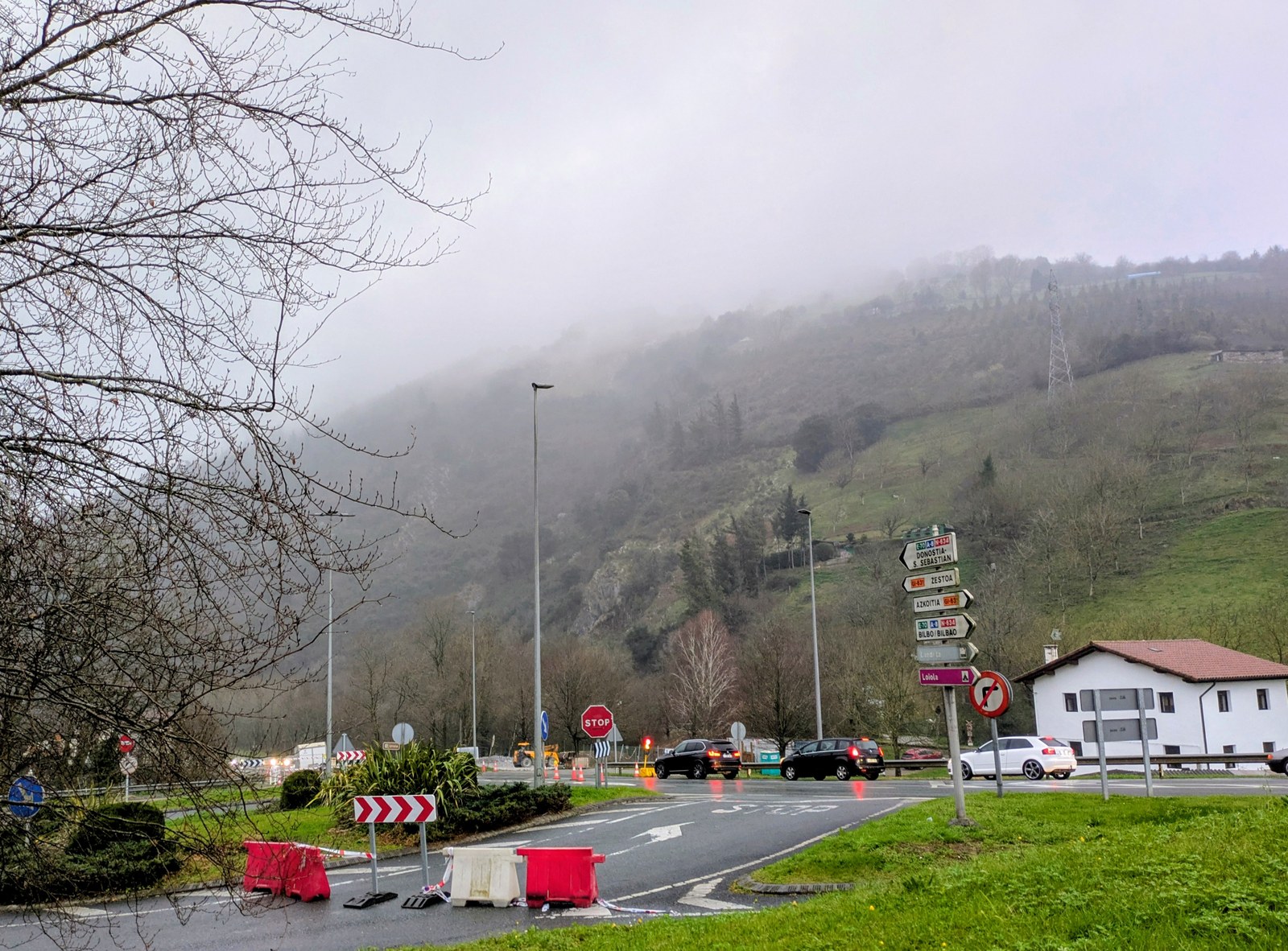 Adi GI-631 errepideko zubiko lanek trafikoan izango dituzten eraginei