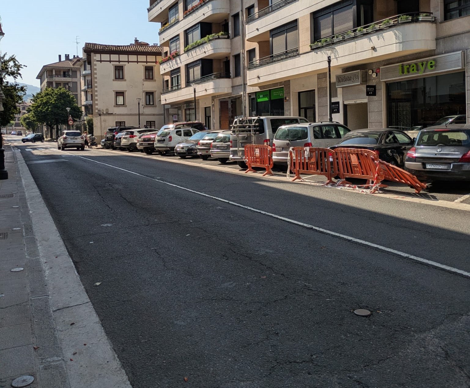 Astelehen goizean, Artzubia etorbidea itxita egongo da trafikoarentzat