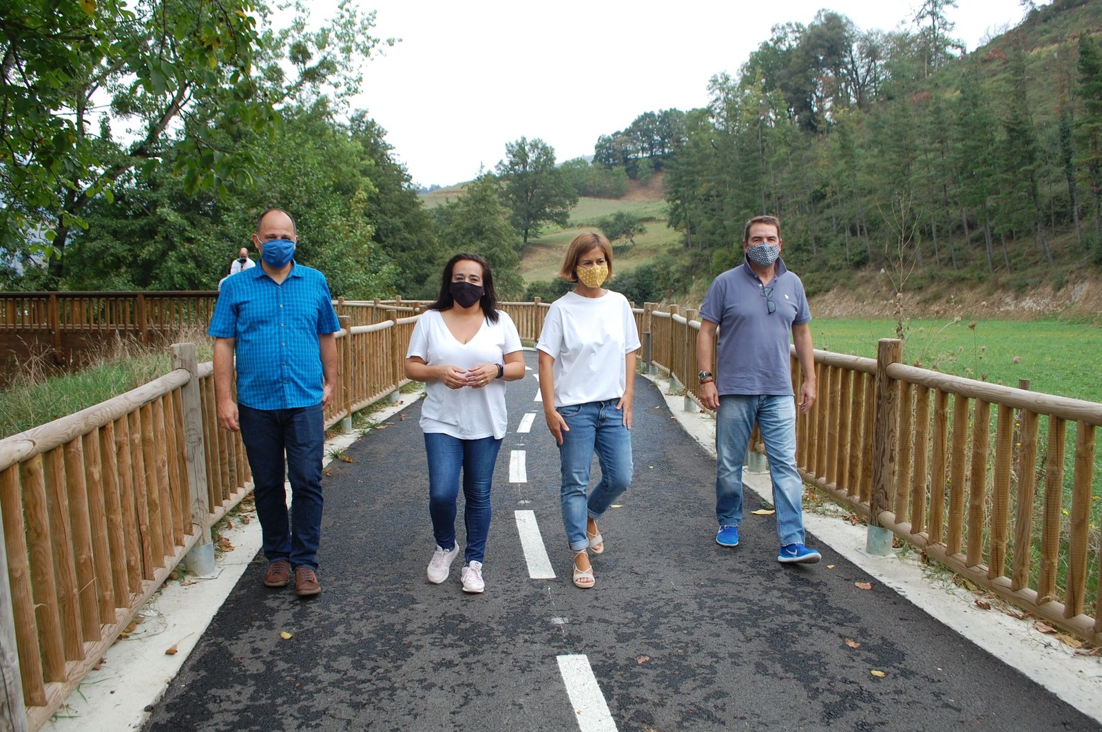 Azpeitia eta Urrestilla artean, oinez zein bizikletaz ibiltzeko bidegorria Azpeitia eta Urrestilla artean, oinez zein bizikletaz ibiltzeko bidegorria