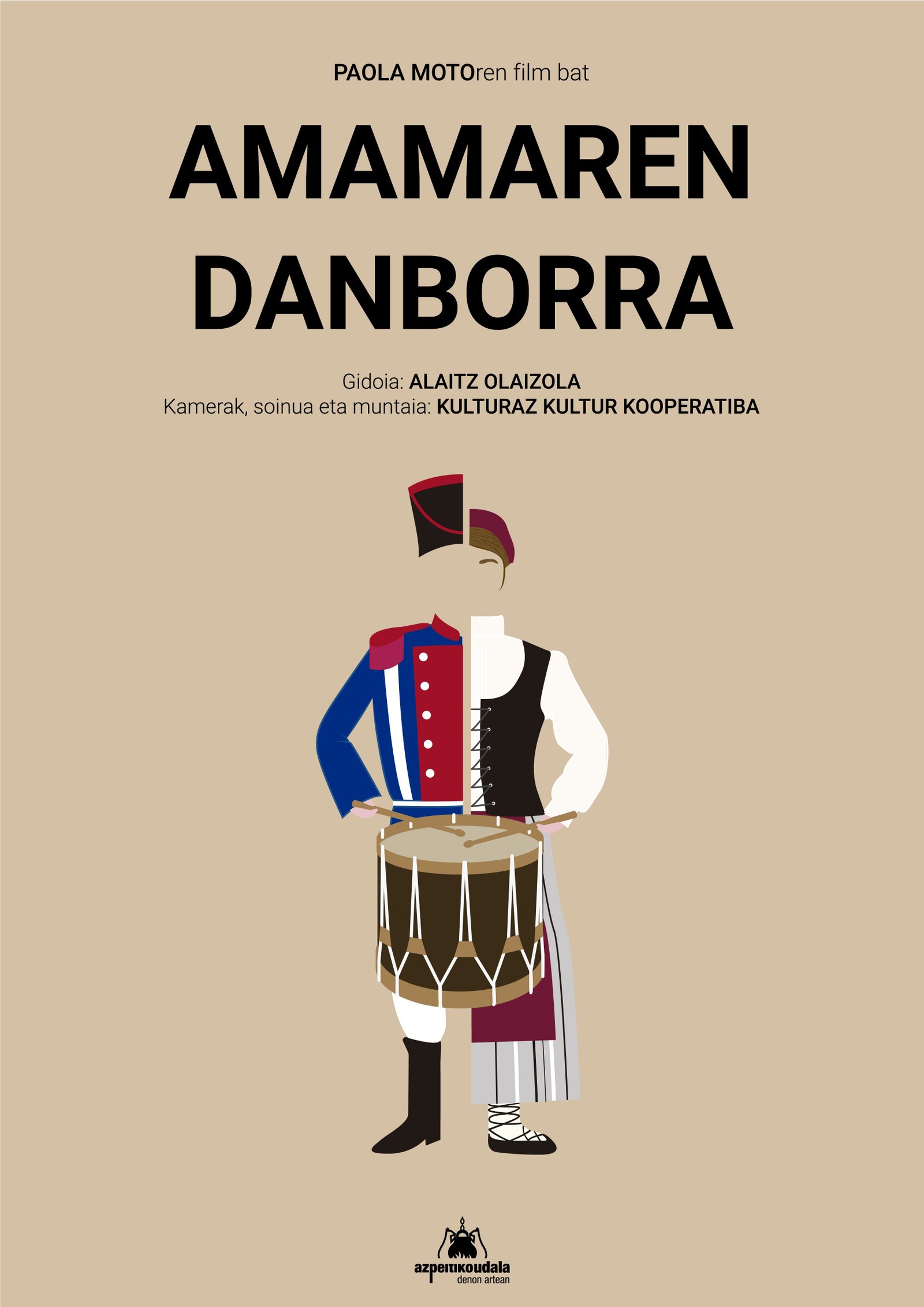 Bihartik izango dira eskuragai ‘Amamaren danborra’ dokumentala ikusteko gonbidapenak