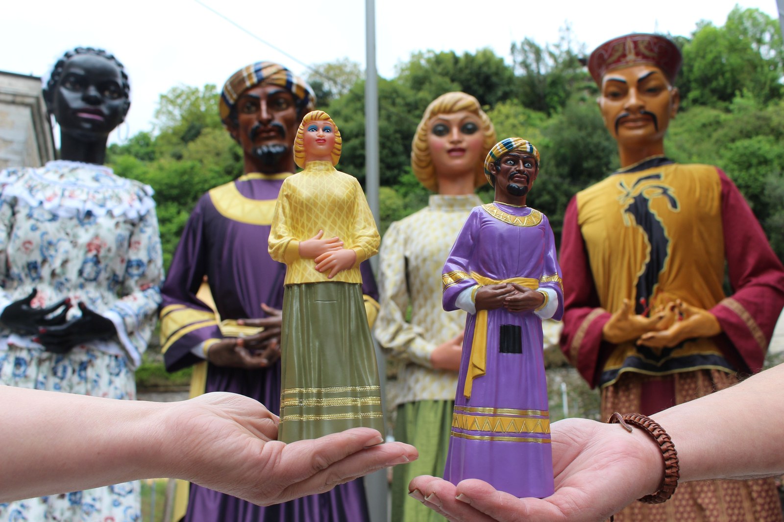 Erraldoien festa egingo da larunbatean, erraldoi txikiak aurkezteko