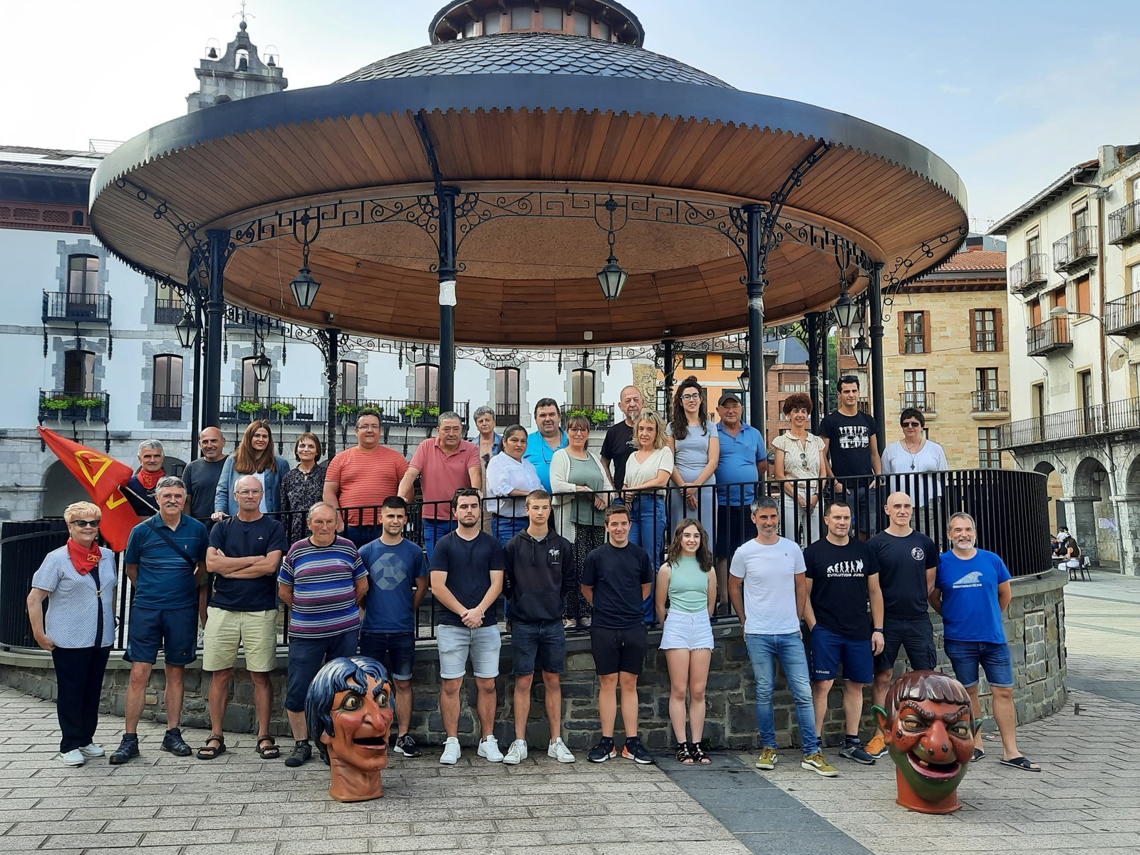 Festa lehertzeko prest da Azpeitia Festa lehertzeko prest da Azpeitia