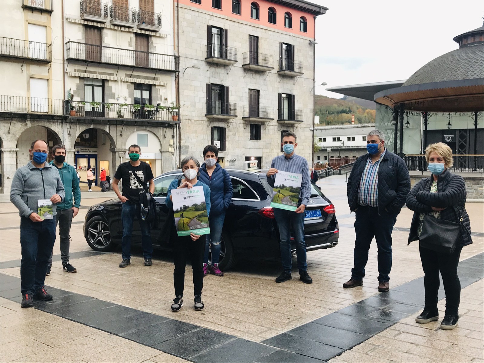 Landa eremuko bizilagunen mugikortasuna eta bizi-kalitatea hobetzeko auzo-taxi zerbitzua jarri du abian Udalak