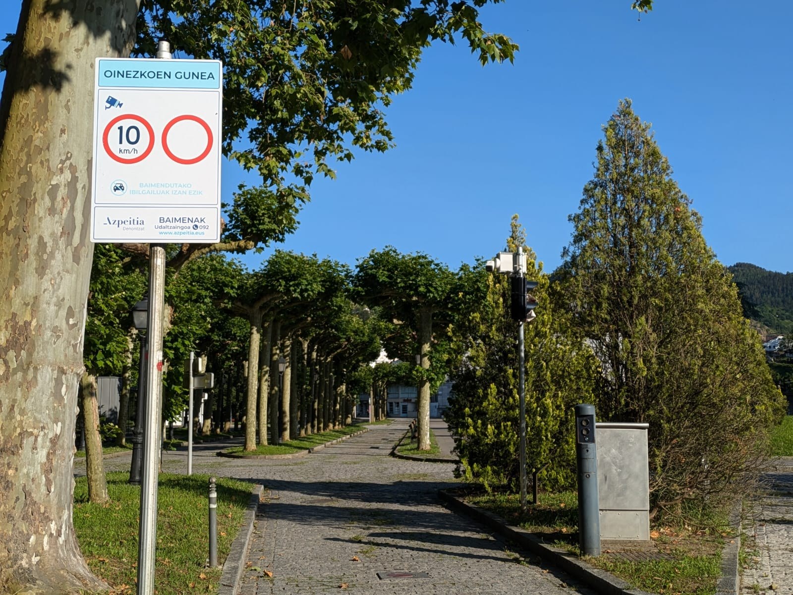 Loiolako santutegiko eremurako sarbidea, baimendutako ibilgailuentzat bakarrik