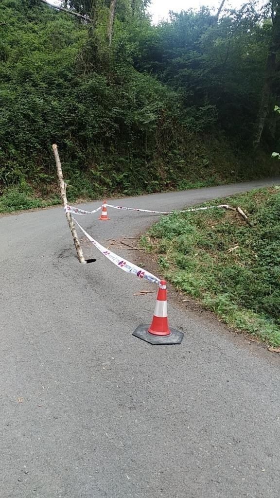 Odriarako bidea urgentziaz konpontzeko itxita izango da