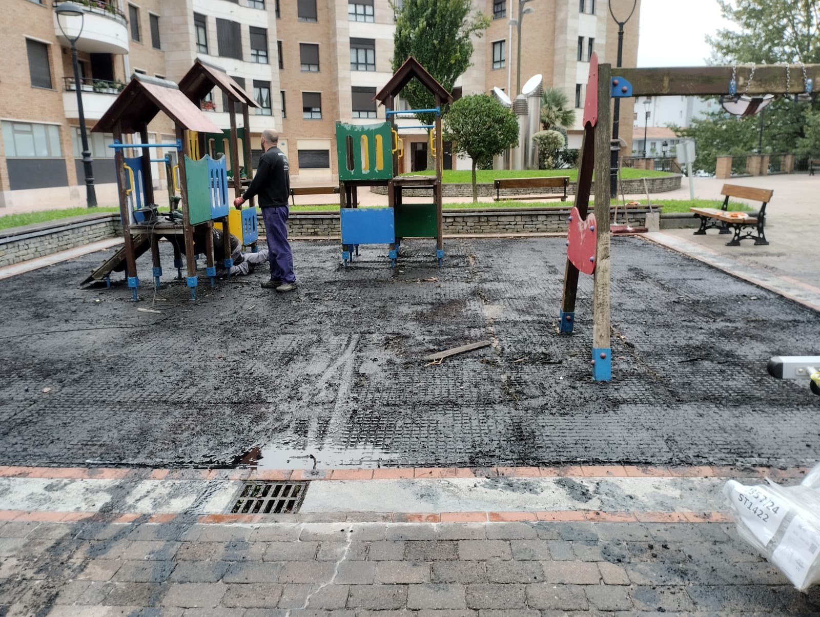 Parke berria, Iberotarren Plazan