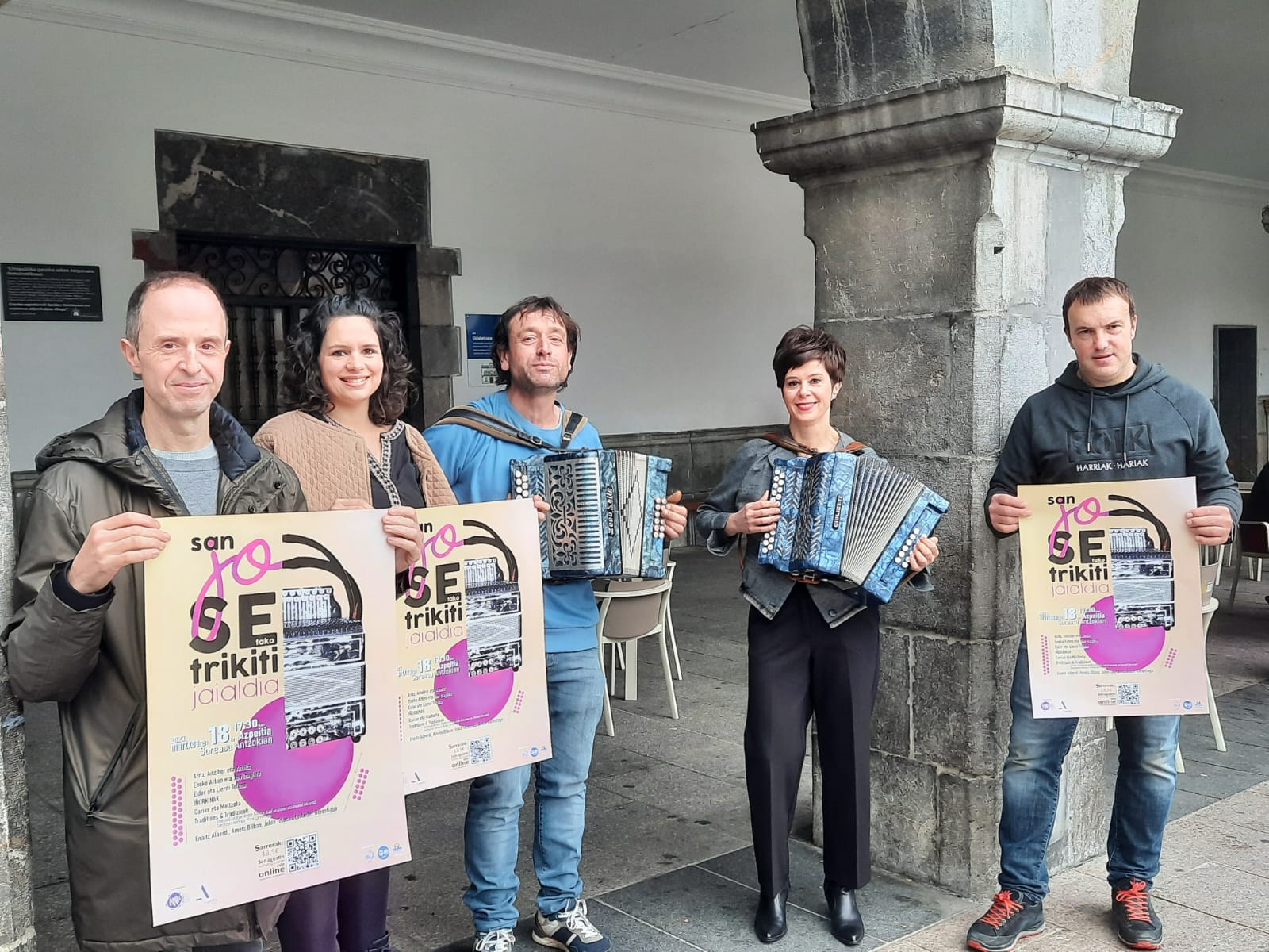 San Josetako Trikiti Jaialdia, martxoaren 18an, Azpeitiko Soreasu Antzokian San Josetako Trikiti Jaialdia, martxoaren 18an, Azpeitiko Soreasu Antzokian